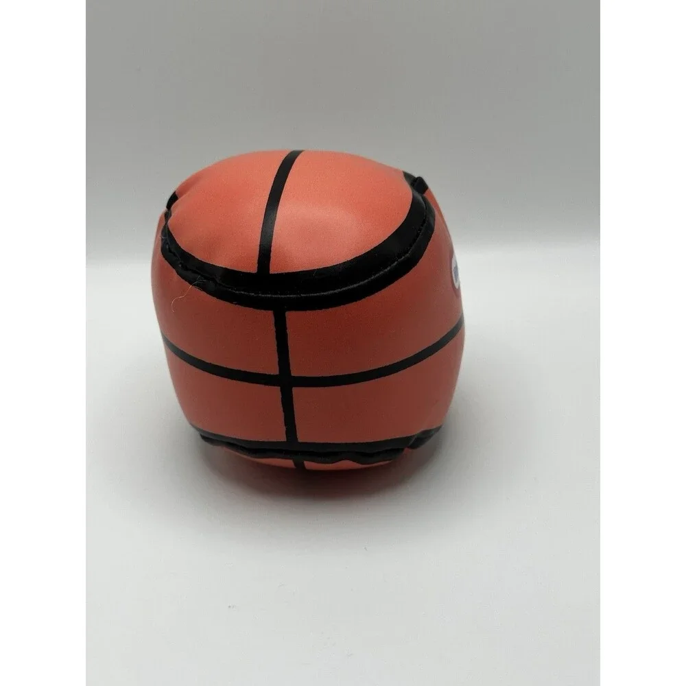 Little Tikes Soft Plush Basketball Toy Orange Black Stitched Vinyl Kids